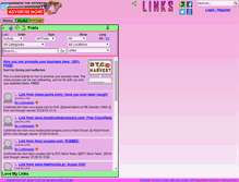 Tablet Screenshot of lovemylinks.com